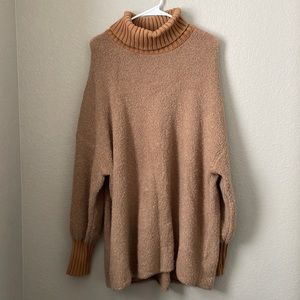 Caramel aerie offline turtleneck sweater